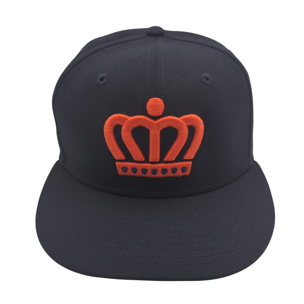 New Era Netherlands World Baseball Classic WBC Fitted Hat 7 3/8 Navy Orange